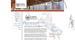 Desktop Screenshot of okcorralandstalls.com